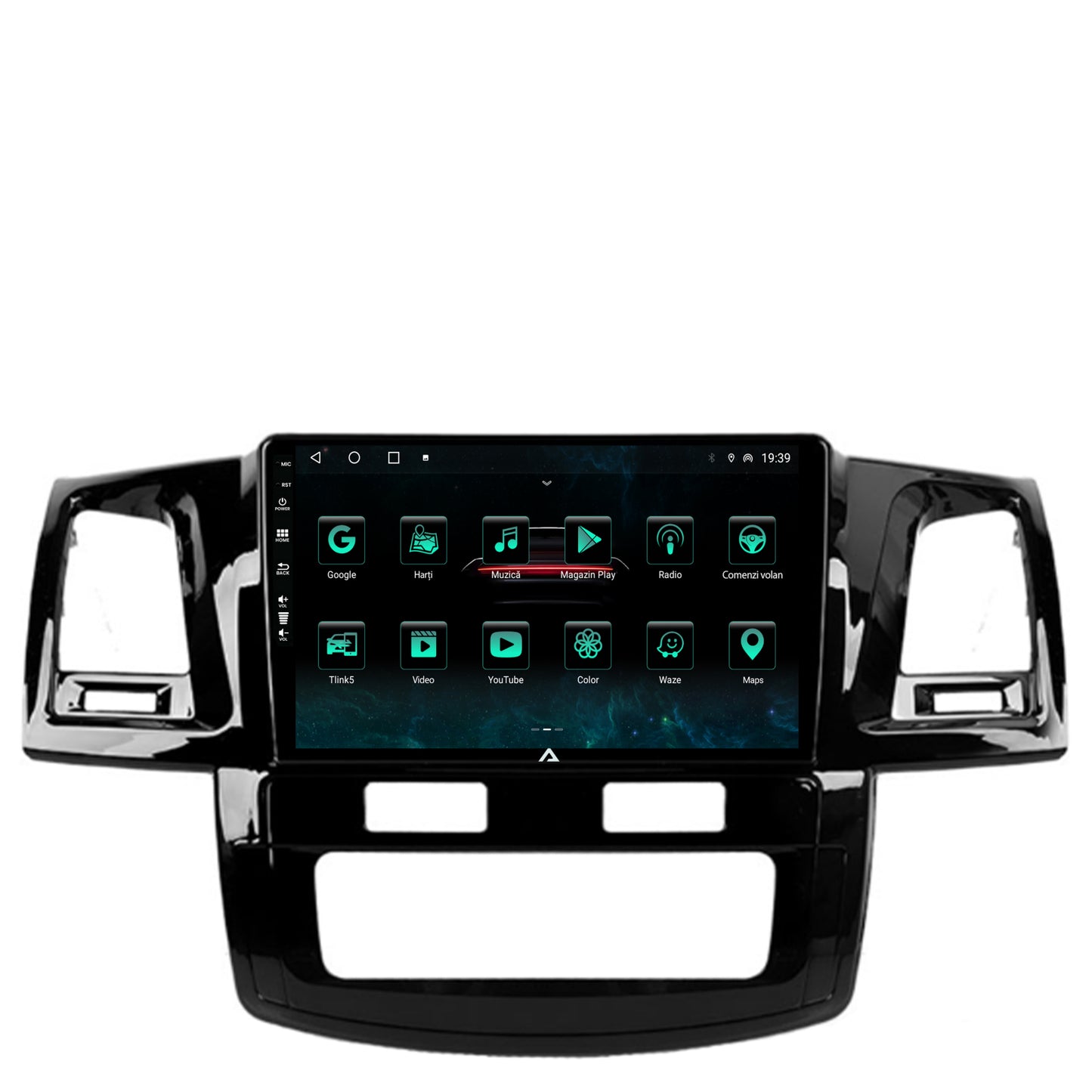 Navigatie Toyota Hilux (2008-2014), Android, A-Octacore / 4GB RAM + 64GB ROM, 9 Inch - AD-BGA9004+AD-BGRKIT081