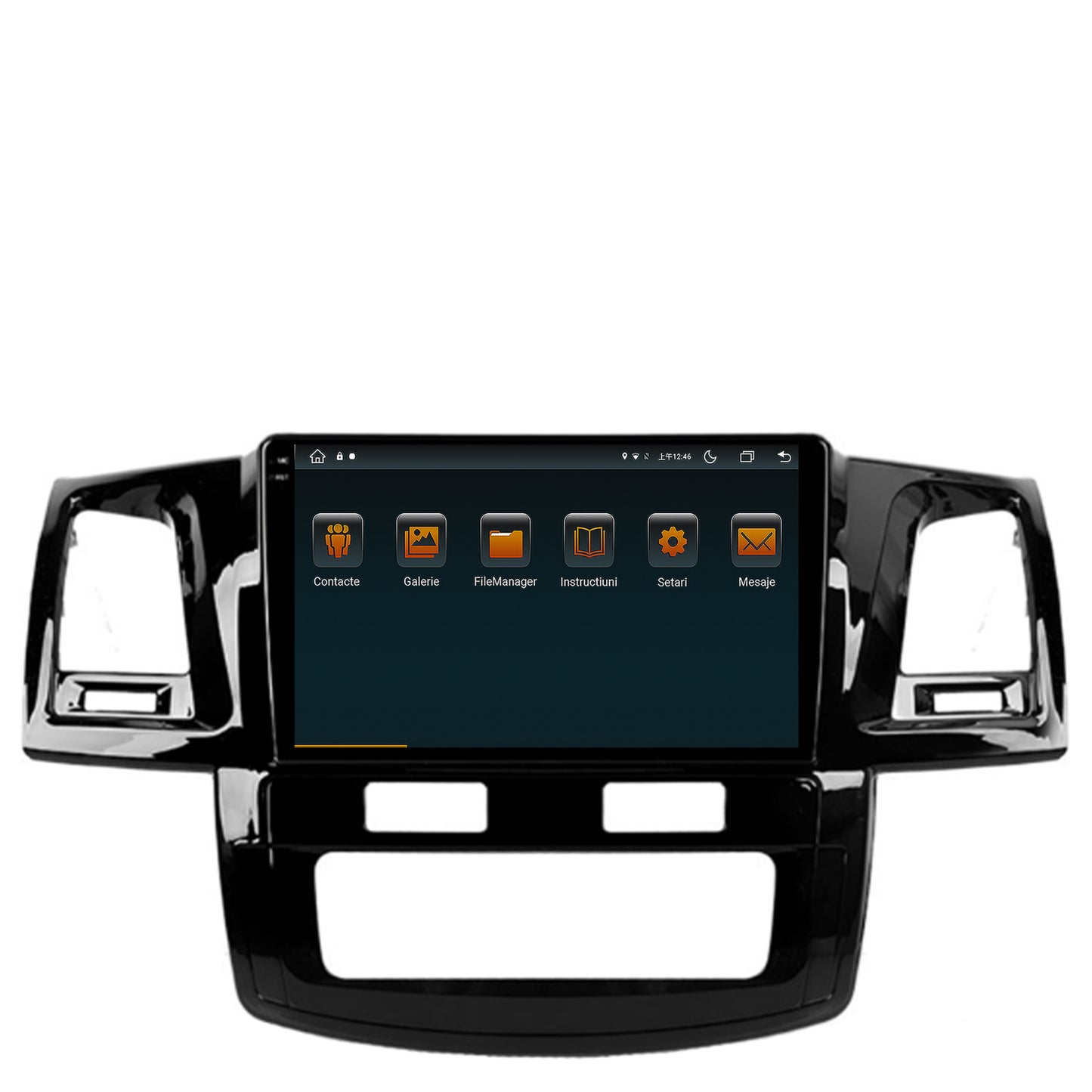 Navigatie Toyota Hilux (2008-2014), Android, V-Octacore / 4GB RAM + 64GB ROM, 9.5 Inch - AD-BGV9004+AD-BGRKIT081