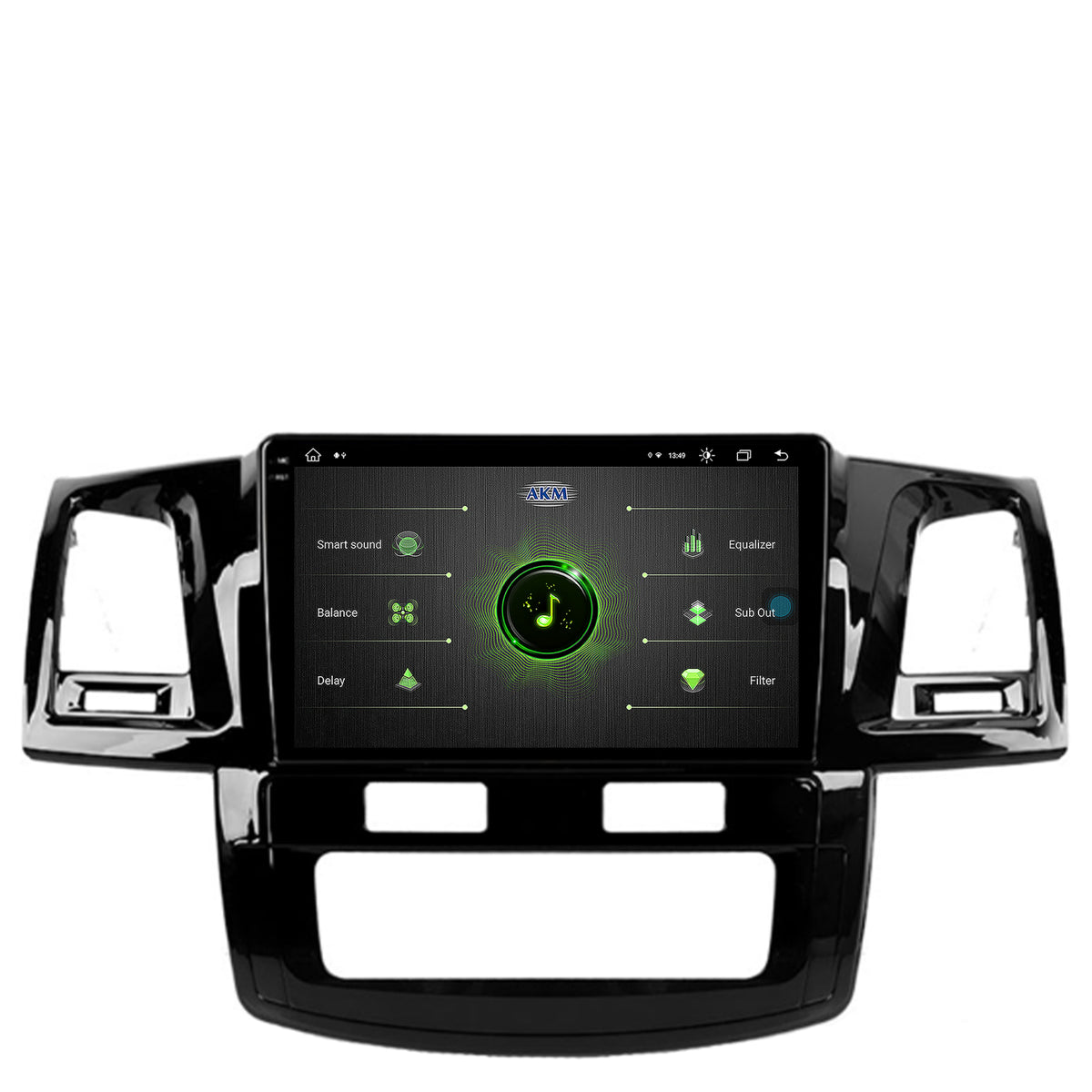 Navigatie Toyota Hilux (2008-2014), Android, V-Octacore / 4GB RAM + 64GB ROM, 9.5 Inch - AD-BGV9004+AD-BGRKIT081