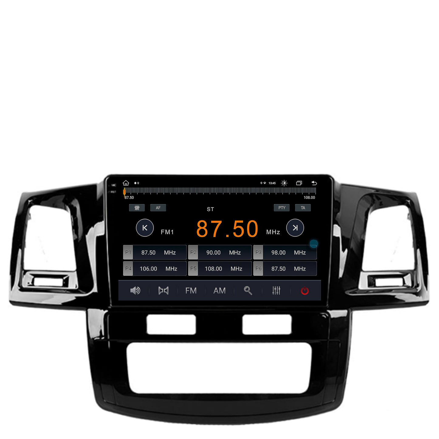 Navigatie Toyota Hilux (2008-2014), Android, X-Octacore / 8GB RAM + 256GB ROM, 9.5 Inch - AD-BGX9008+AD-BGRKIT081