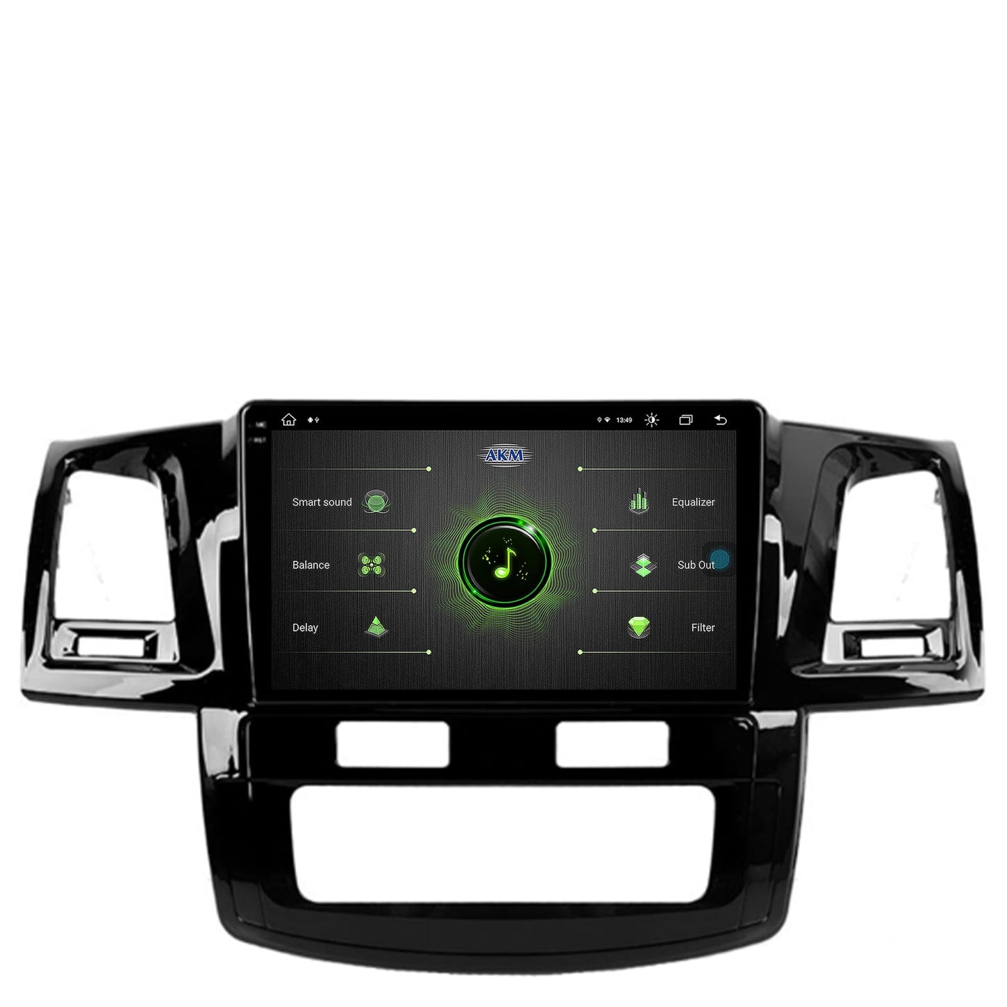 Navigatie Toyota Hilux (2008-2014), Android, X-Octacore / 8GB RAM + 256GB ROM, 9.5 Inch - AD-BGX9008+AD-BGRKIT081