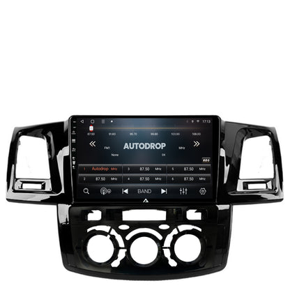Navigatie Toyota Hilux (2008-2014) Clima Manuala, Android, E-Octacore / 2GB RAM + 32GB ROM, 9 Inch - AD-BGE9002+AD-BGRKIT082