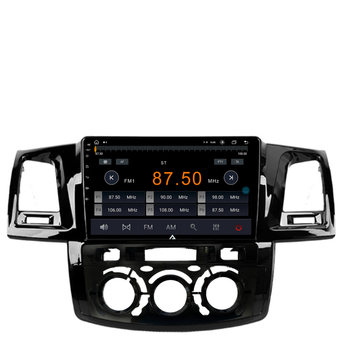 Navigatie Toyota Hilux (2008-2014) Clima Manuala, Android, Z-Octacore / 8GB RAM + 256GB ROM, 9 Inch - AD-BGZ9008+AD-BGRKIT082