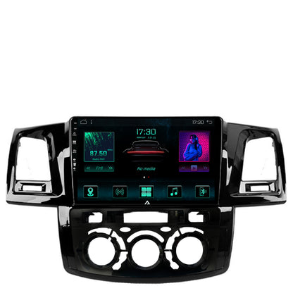 Navigatie Toyota Hilux (2008-2014) Clima Manuala, Android, A-Octacore / 4GB RAM + 64GB ROM, 9 Inch - AD-BGA9004+AD-BGRKIT082