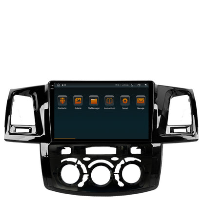Navigatie Toyota Hilux (2008-2014) Clima Manuala, Android, V-Octacore / 4GB RAM + 64GB ROM, 9.5 Inch - AD-BGV9004+AD-BGRKIT082
