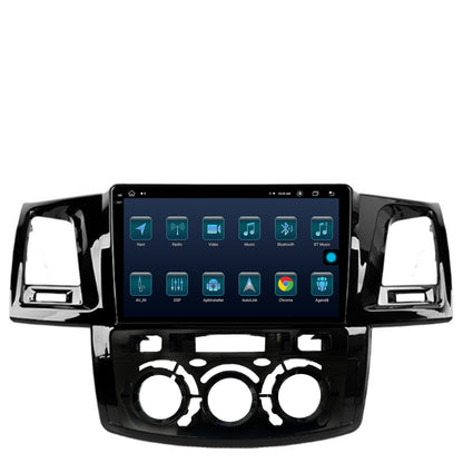 Navigatie Toyota Hilux (2008-2014) Clima Manuala, Android, X-Octacore / 8GB RAM + 256GB ROM, 9.5 Inch - AD-BGX9008+AD-BGRKIT082