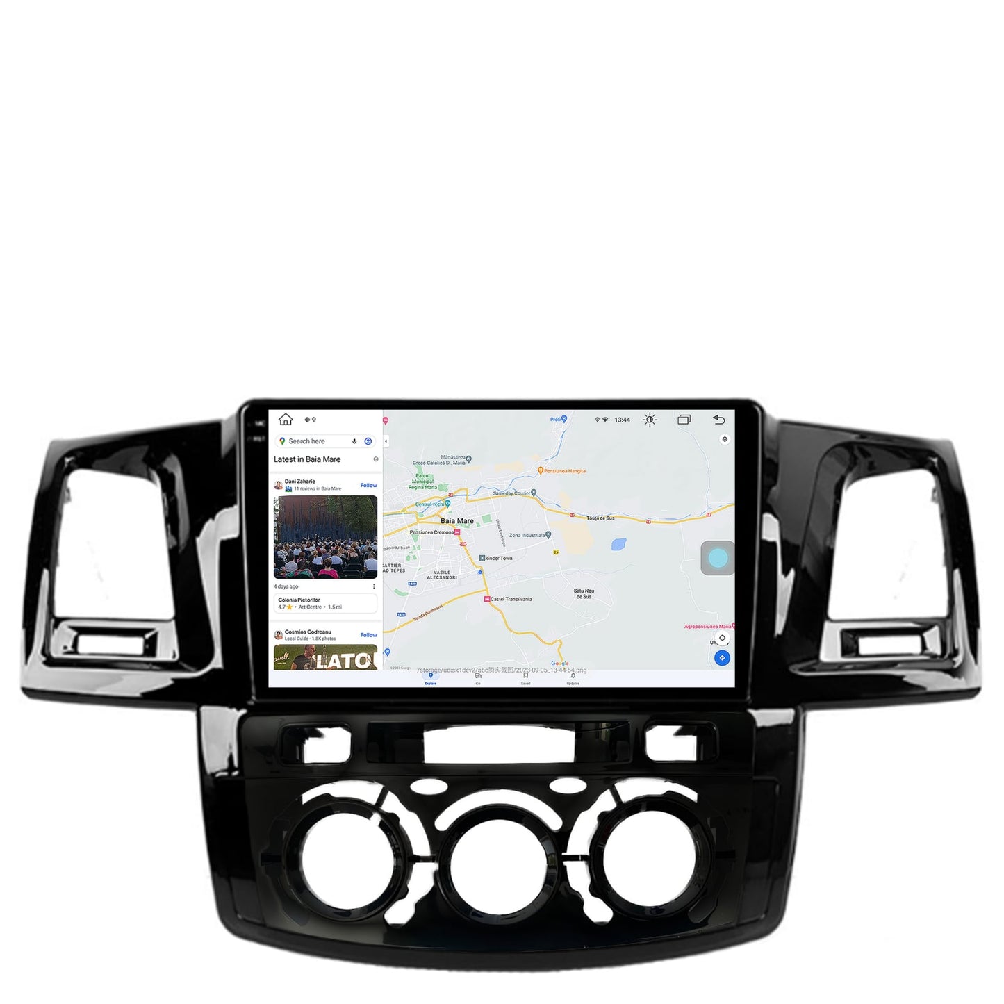 Navigatie Toyota Hilux (2008-2014) Clima Manuala, Android, X-Octacore / 8GB RAM + 256GB ROM, 9.5 Inch - AD-BGX9008+AD-BGRKIT082