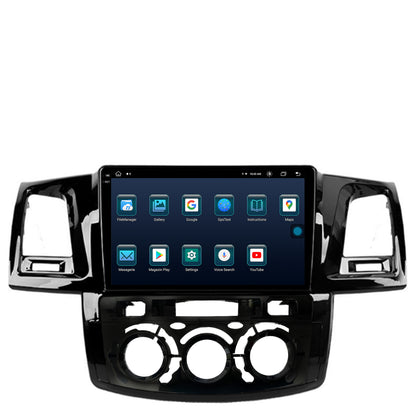 Navigatie Toyota Hilux (2008-2014) Clima Manuala, Android, X-Octacore / 8GB RAM + 256GB ROM, 9.5 Inch - AD-BGX9008+AD-BGRKIT082