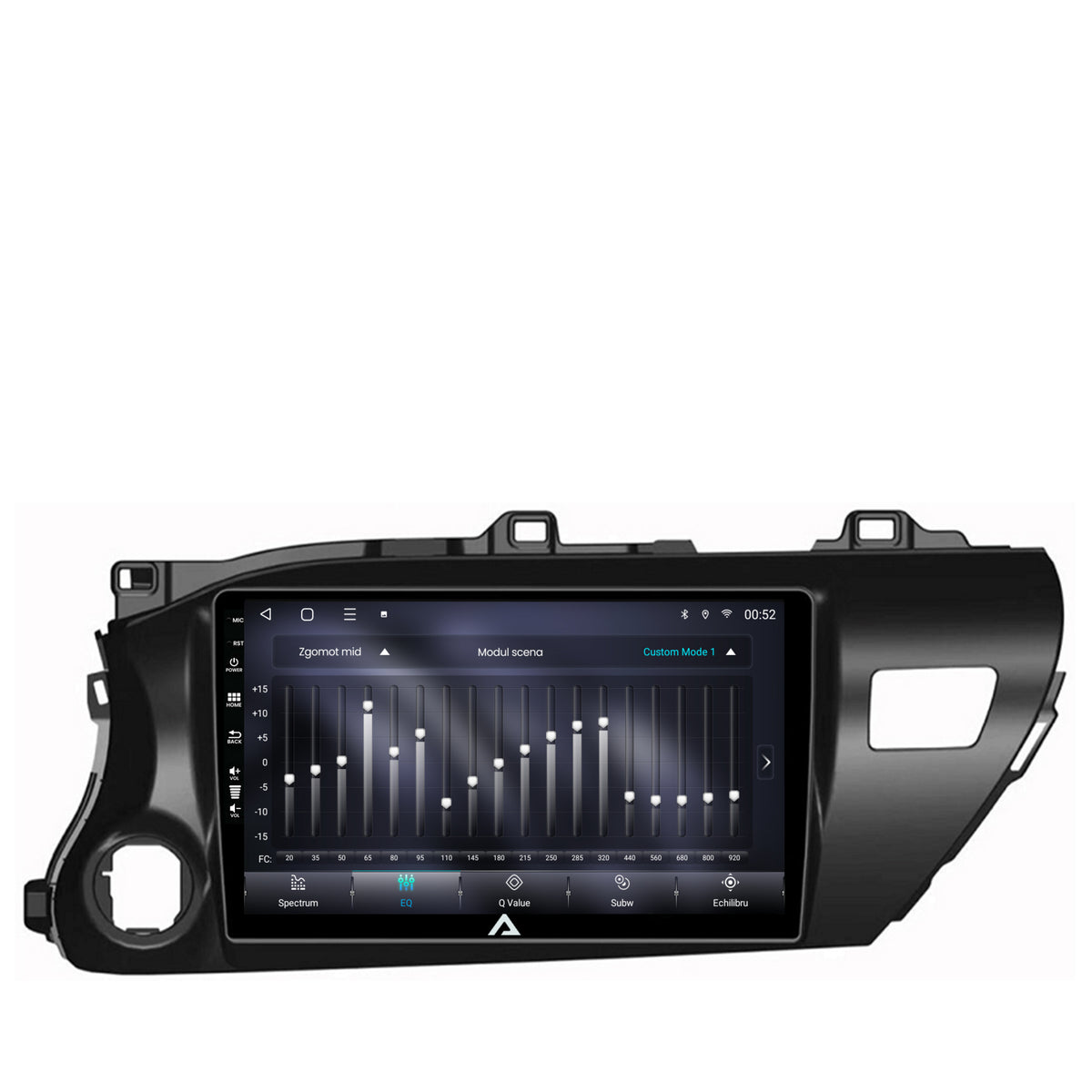 Navigatie Toyota Hilux (2015+), Android, P-Octacore / 2GB RAM + 32GB ROM, 10.1 Inch - AD-BGP10002+AD-BGRKIT086