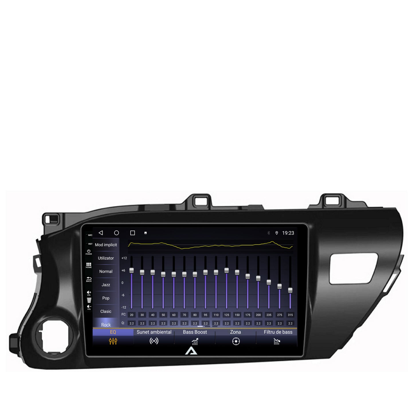 Navigatie Toyota Hilux (2015+), Android, A-Octacore / 4GB RAM + 64GB ROM, 10.1 Inch - AD-BGA10004+AD-BGRKIT086