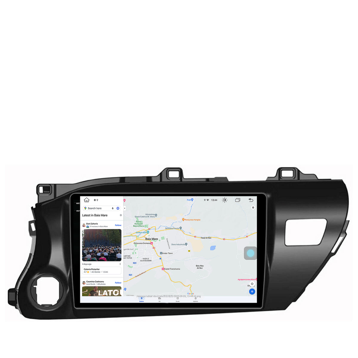 Navigatie Toyota Hilux (2015+), Android, X-Octacore / 8GB RAM + 256GB ROM, 10.36 Inch - AD-BGX10008+AD-BGRKIT086