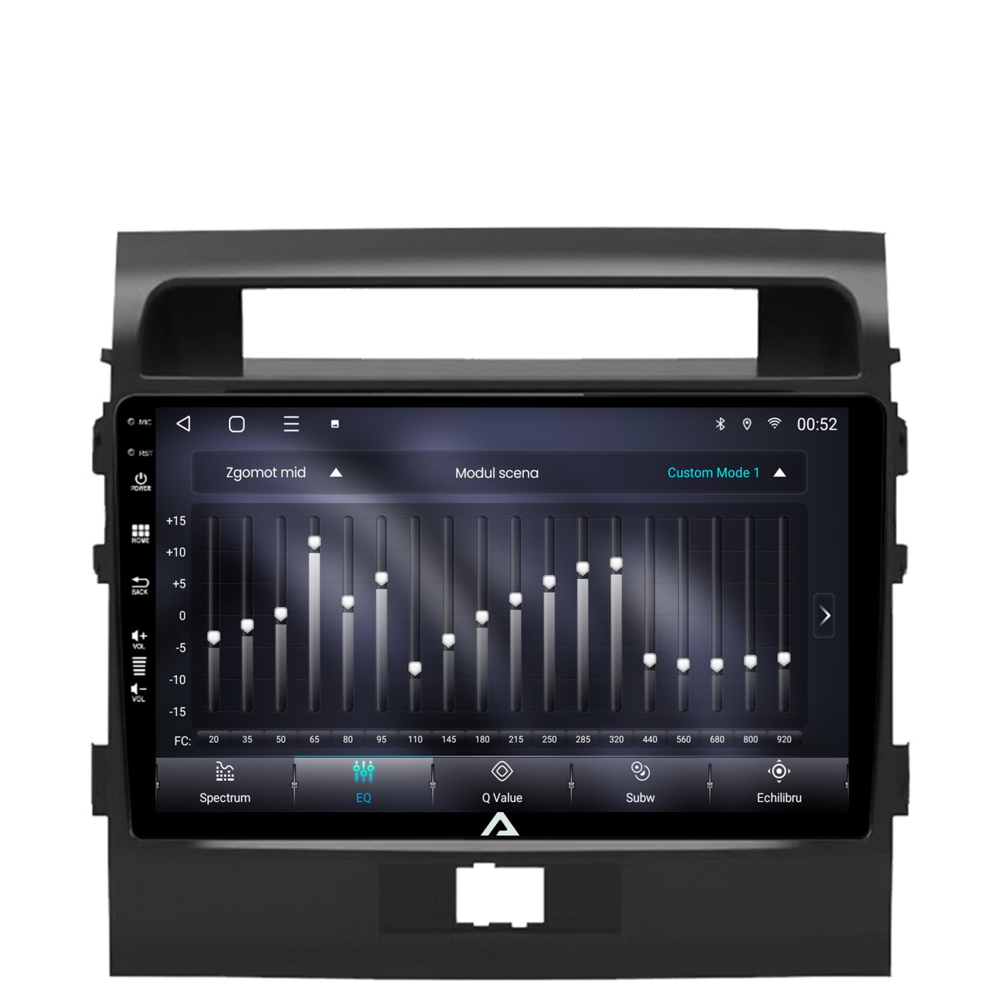 Navigatie Toyota Land Cruiser 200 (2007-2015), Android, E-Octacore / 2GB RAM + 32GB ROM, 9 Inch - AD-BGE9002+AD-BGRKIT075
