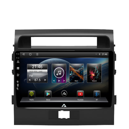 Navigatie Toyota Land Cruiser 200 (2007-2015), Android, P-Octacore / 2GB RAM + 32GB ROM, 9 Inch - AD-BGP10002+AD-BGRKIT075