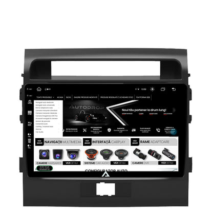 Navigatie Toyota Land Cruiser 200 (2007-2015), Android, Z-Octacore / 8GB RAM + 256GB ROM, 9 Inch - AD-BGZ9008+AD-BGRKIT075
