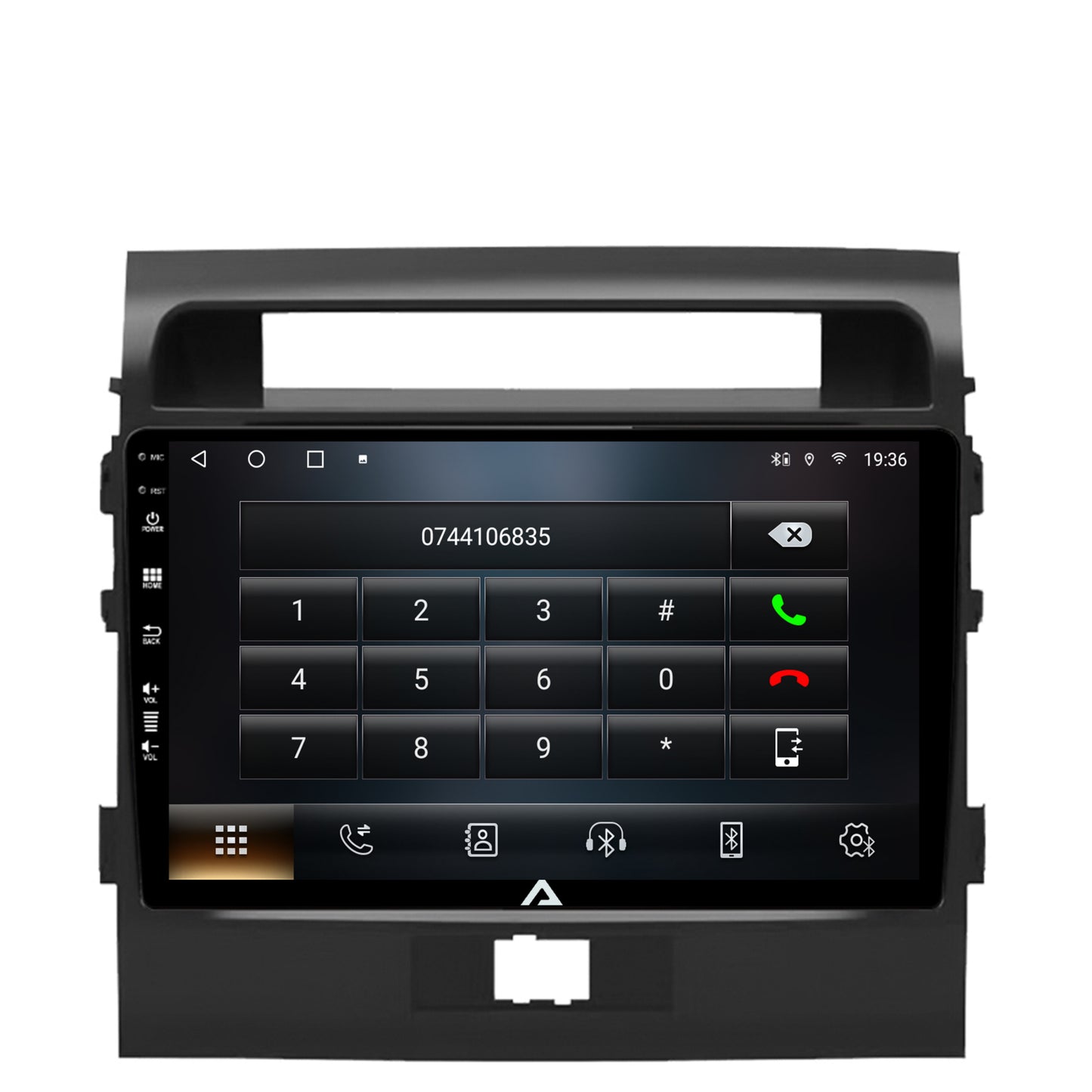 Navigatie Toyota Land Cruiser 200 (2007-2015), Android, A-Octacore / 4GB RAM + 64GB ROM, 9 Inch - AD-BGA9004+AD-BGRKIT075