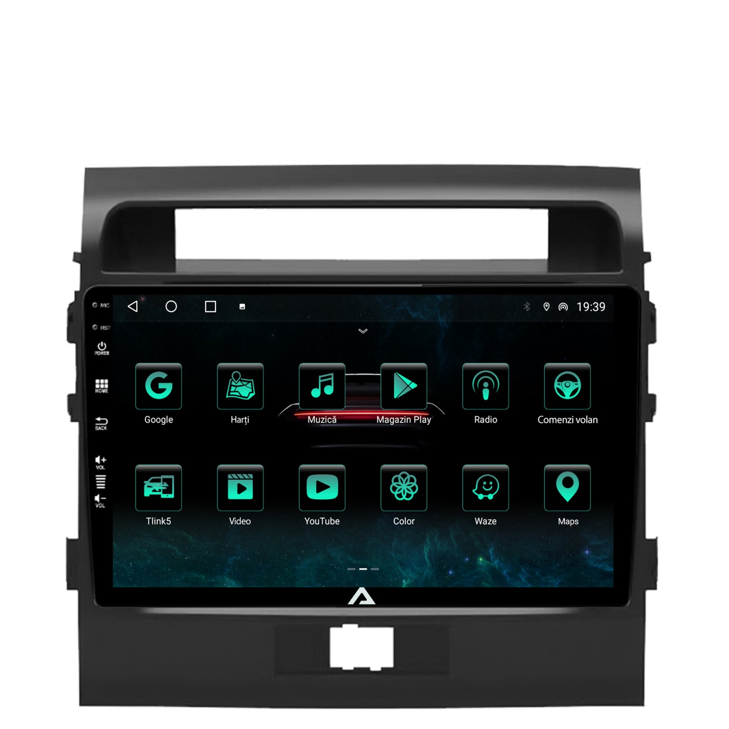 Navigatie Toyota Land Cruiser 200 (2007-2015), Android, A-Octacore / 4GB RAM + 64GB ROM, 9 Inch - AD-BGA9004+AD-BGRKIT075