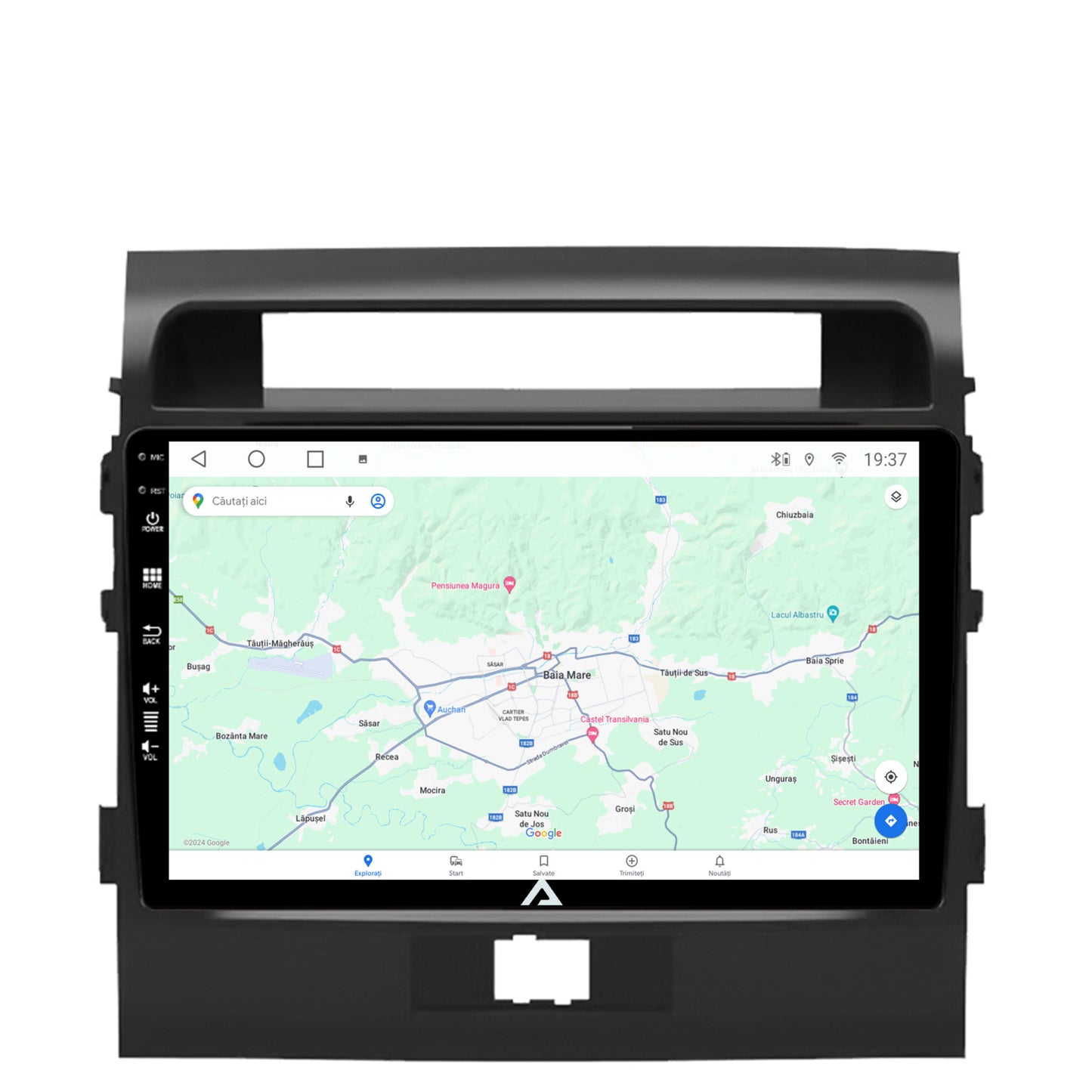 Navigatie Toyota Land Cruiser 200 (2007-2015), Android, A-Octacore / 4GB RAM + 64GB ROM, 9 Inch - AD-BGA9004+AD-BGRKIT075