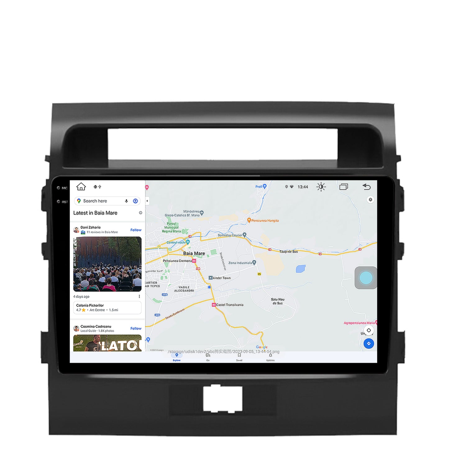 Navigatie Toyota Land Cruiser 200 (2007-2015), Android, V-Octacore / 4GB RAM + 64GB ROM, 9.5 Inch - AD-BGV9004+AD-BGRKIT075