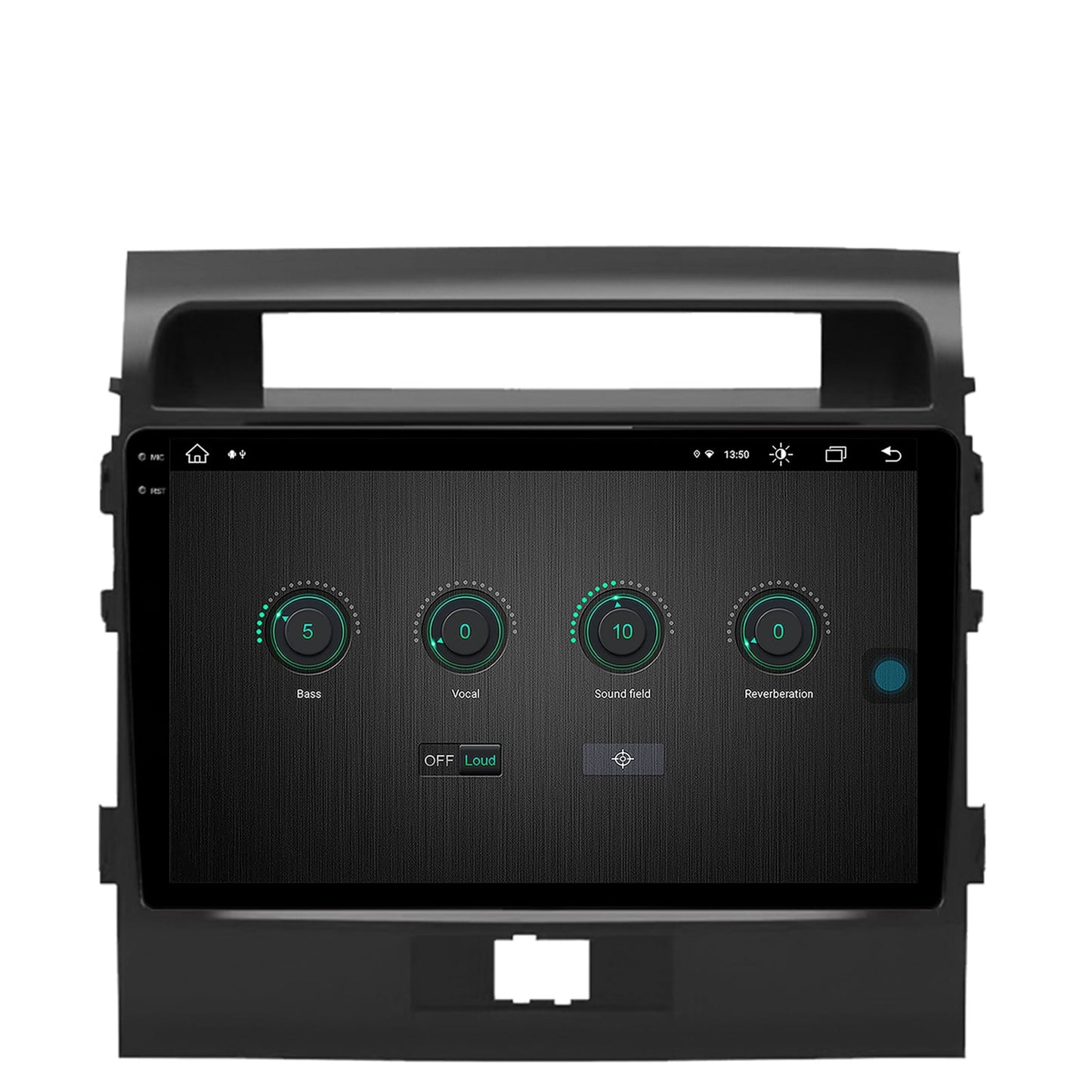 Navigatie Toyota Land Cruiser 200 (2007-2015), Android, V-Octacore / 4GB RAM + 64GB ROM, 9.5 Inch - AD-BGV9004+AD-BGRKIT075