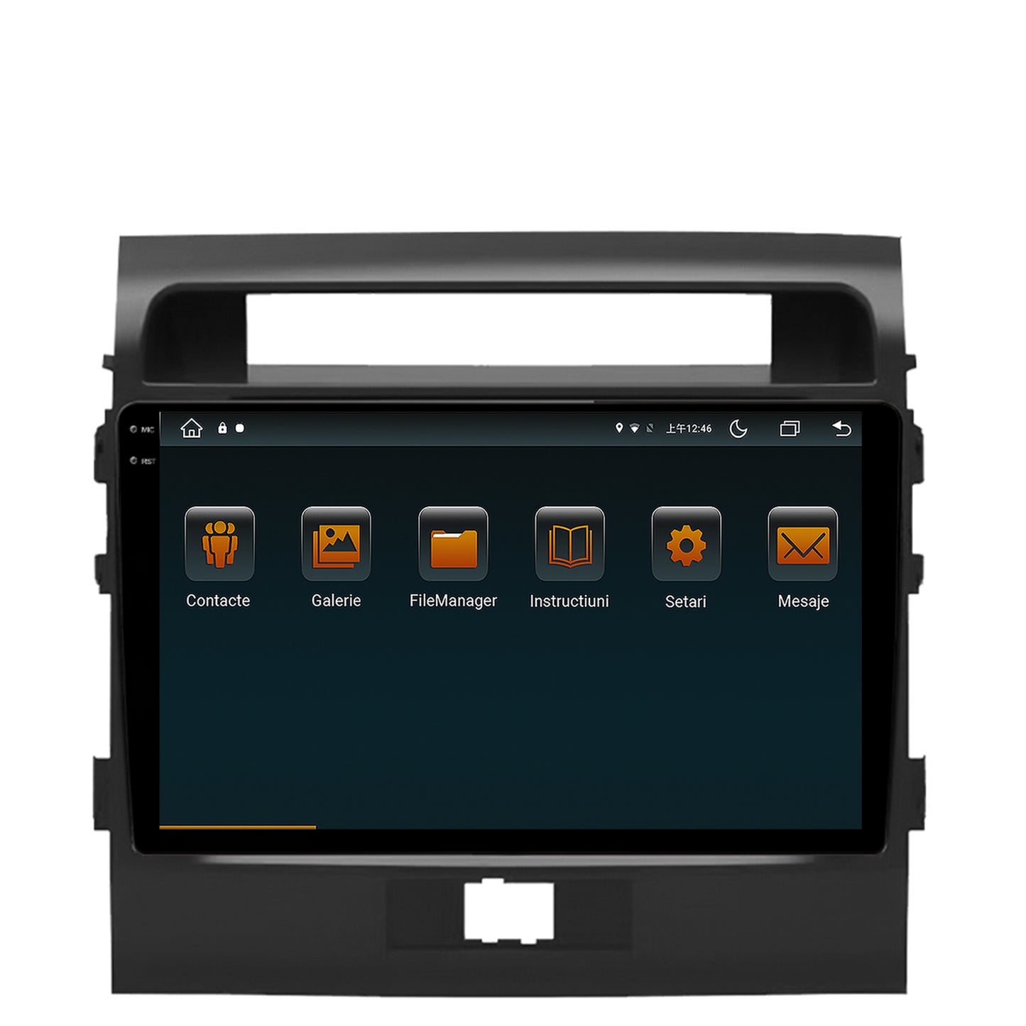 Navigatie Toyota Land Cruiser 200 (2007-2015), Android, V-Octacore / 4GB RAM + 64GB ROM, 9.5 Inch - AD-BGV9004+AD-BGRKIT075