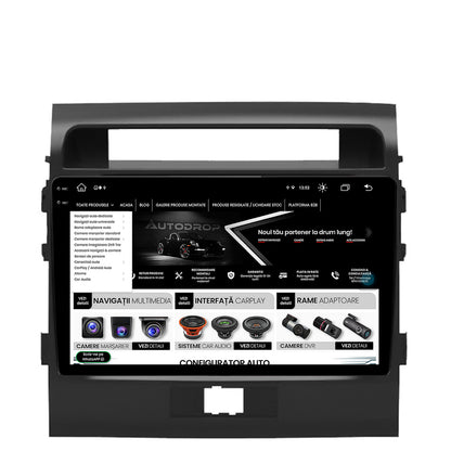Navigatie Toyota Land Cruiser 200 (2007-2015), Android, X-Octacore / 8GB RAM + 256GB ROM, 9.5 Inch - AD-BGX9008+AD-BGRKIT075