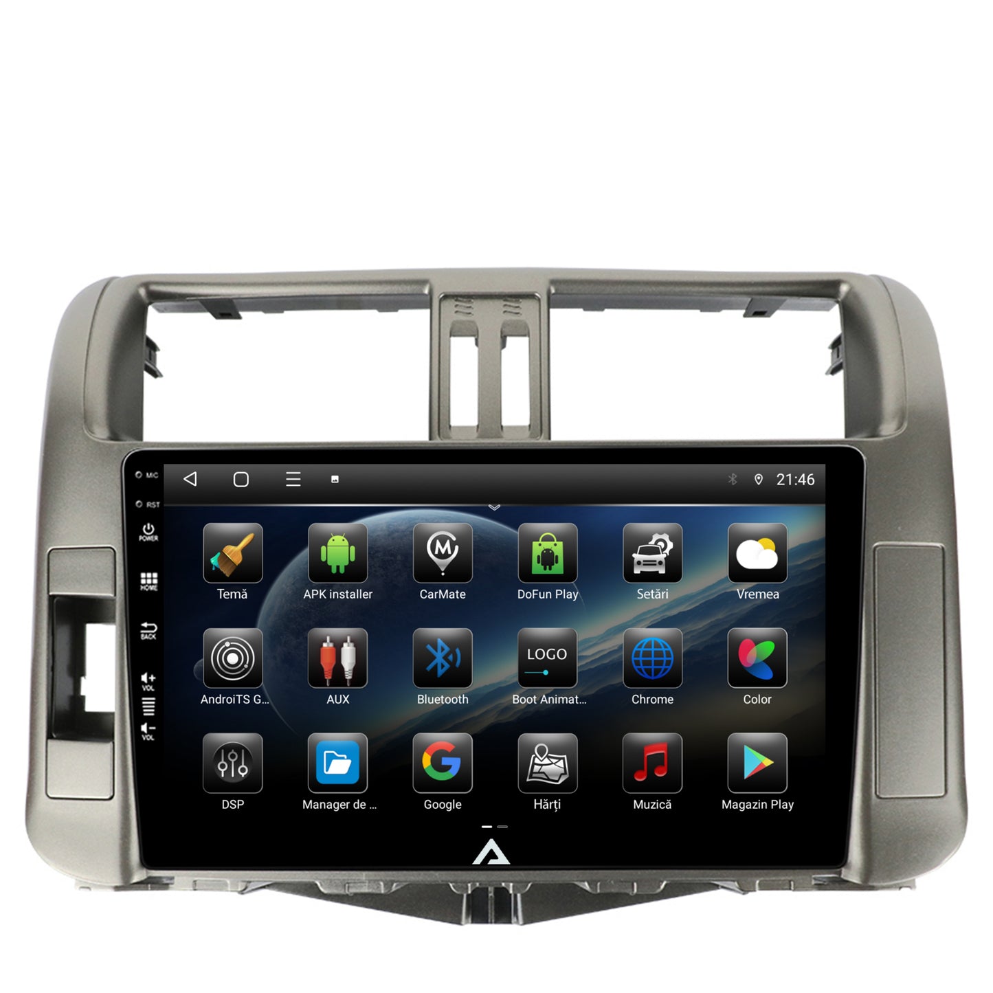 Navigatie Toyota Land Cruiser Prado J150 (2009-2013), Android, P-Octacore / 2GB RAM + 32GB ROM, 9 Inch - AD-BGP9002+AD-BGRKIT070