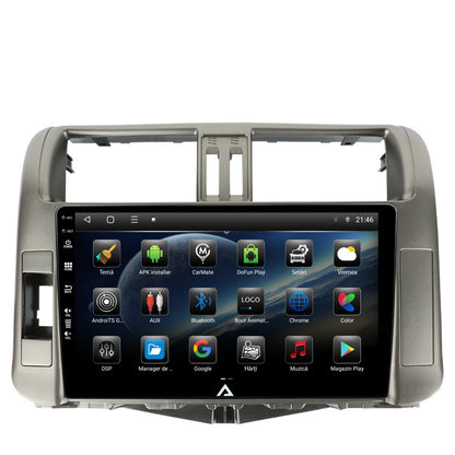 Navigatie Toyota Land Cruiser Prado J150 (2009-2013), Android, P-Octacore / 2GB RAM + 32GB ROM, 9 Inch - AD-BGP9002+AD-BGRKIT070