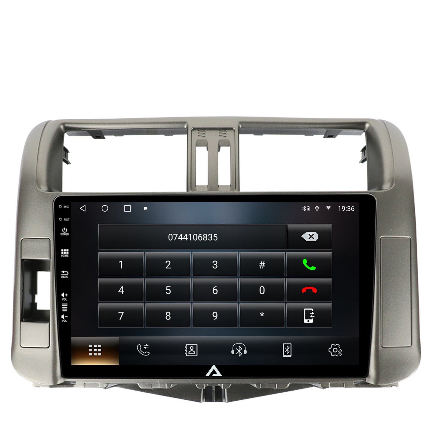Navigatie Toyota Land Cruiser Prado J150 (2009-2013), Android, A-Octacore / 4GB RAM + 64GB ROM, 9 Inch - AD-BGA9004+AD-BGRKIT070