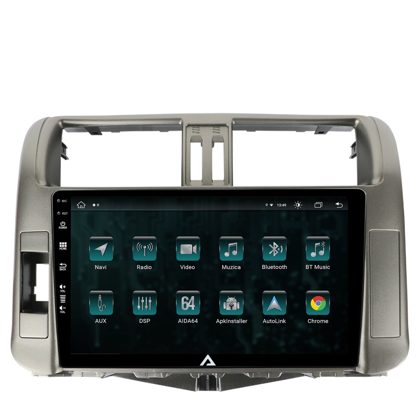 Navigatie Toyota Land Cruiser Prado J150 (2009-2013), Android, Z-Octacore / 8GB RAM + 256GB ROM, 9 Inch - AD-BGZ9008+AD-BGRKIT070