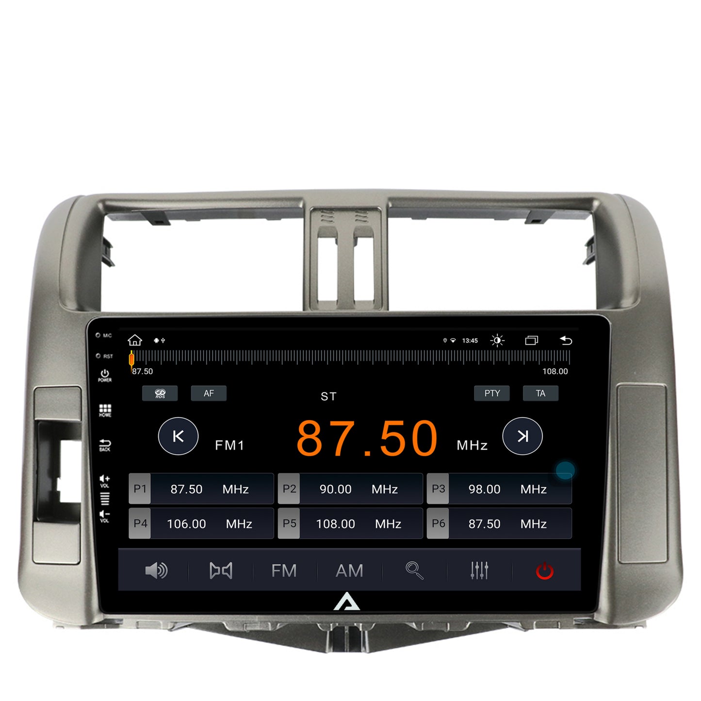 Navigatie Toyota Land Cruiser Prado J150 (2009-2013), Android, Z-Octacore / 8GB RAM + 256GB ROM, 9 Inch - AD-BGZ9008+AD-BGRKIT070