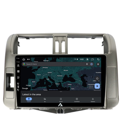 Navigatie Toyota Land Cruiser Prado J150 (2009-2013), Android, Z-Octacore / 8GB RAM + 256GB ROM, 9 Inch - AD-BGZ9008+AD-BGRKIT070