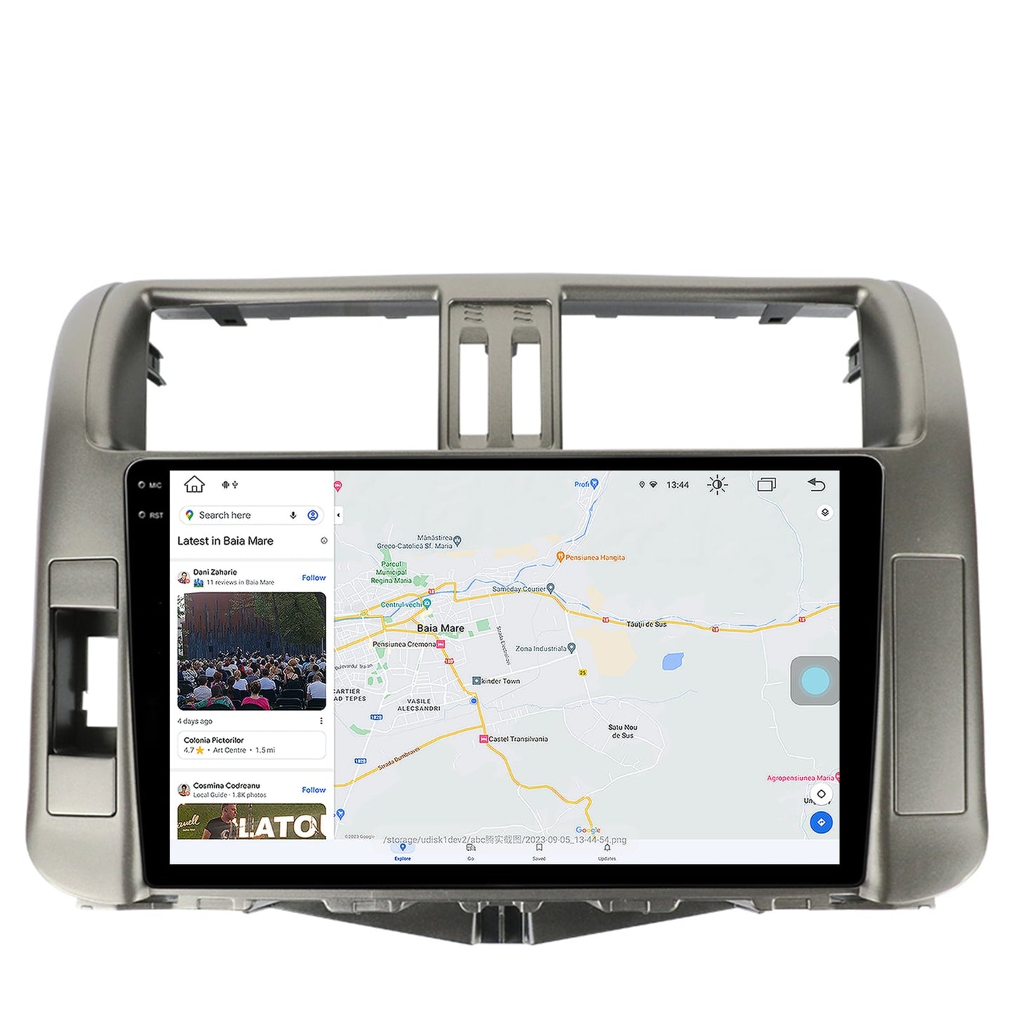 Navigatie Toyota Land Cruiser Prado J150 (2009-2013), Android, X-Octacore / 8GB RAM + 256GB ROM, 9.5 Inch - AD-BGX9008+AD-BGRKIT070