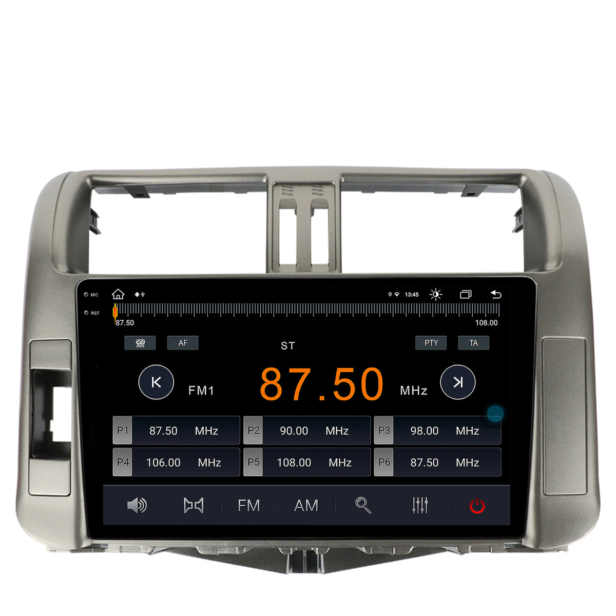 Navigatie Toyota Land Cruiser Prado J150 (2009-2013), Android, X-Octacore / 8GB RAM + 256GB ROM, 9.5 Inch - AD-BGX9008+AD-BGRKIT070