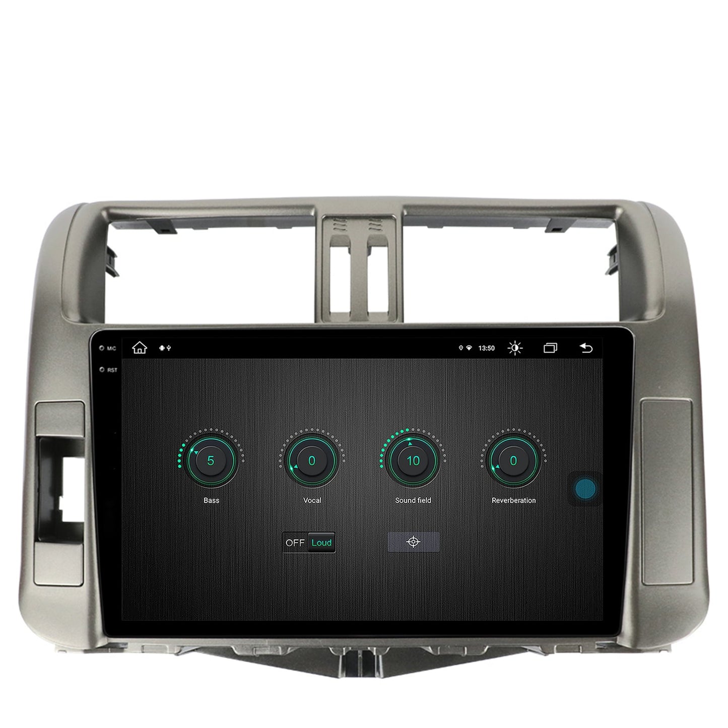 Navigatie Toyota Land Cruiser Prado J150 (2009-2013), Android, X-Octacore / 8GB RAM + 256GB ROM, 9.5 Inch - AD-BGX9008+AD-BGRKIT070