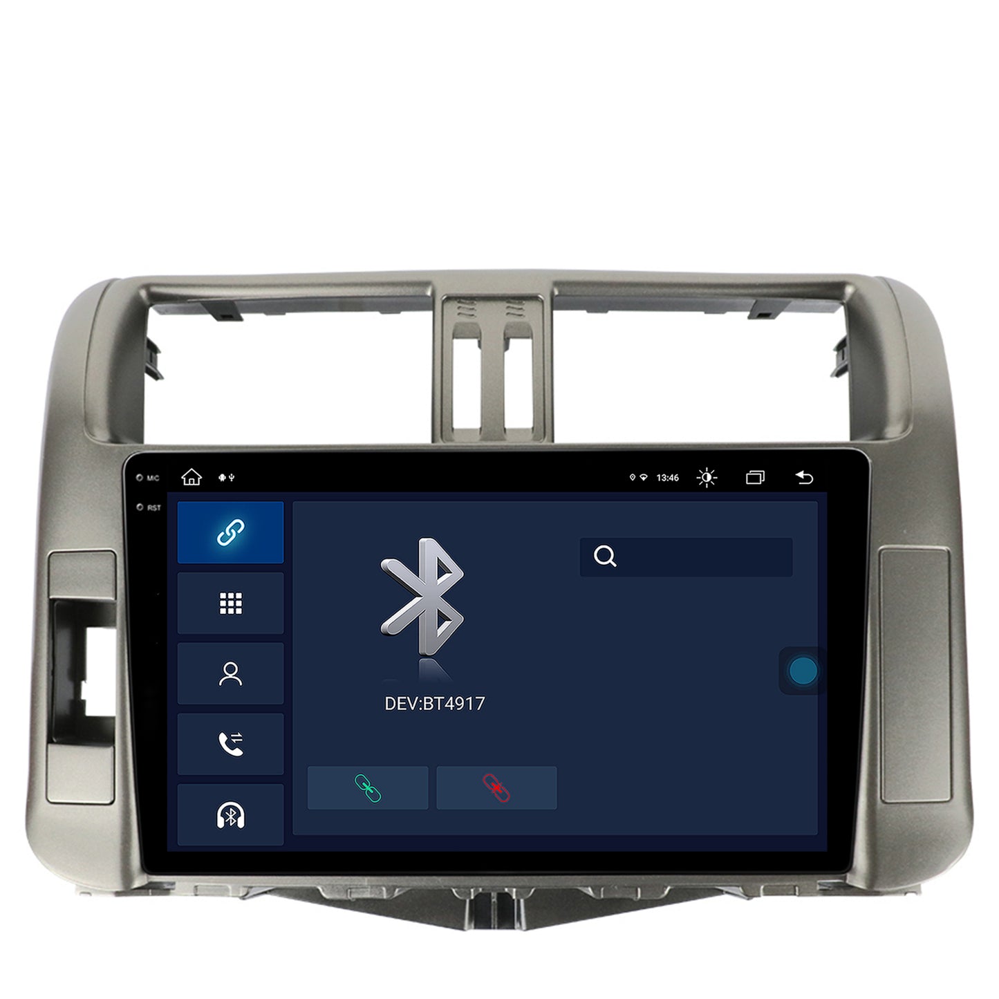 Navigatie Toyota Land Cruiser Prado J150 (2009-2013), Android, X-Octacore / 8GB RAM + 256GB ROM, 9.5 Inch - AD-BGX9008+AD-BGRKIT070