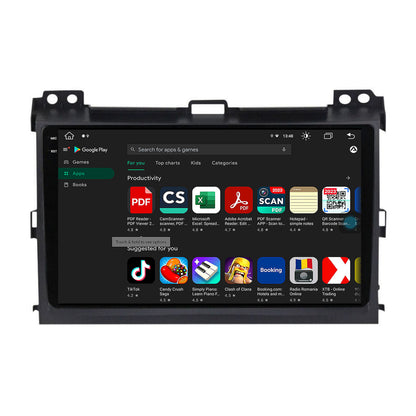 Navigatie Toyota Prado J120 (2002-2010), Android, X-Octacore / 8GB RAM + 256GB ROM, 9.5 Inch - AD-BGX9008+AD-BGRKIT083