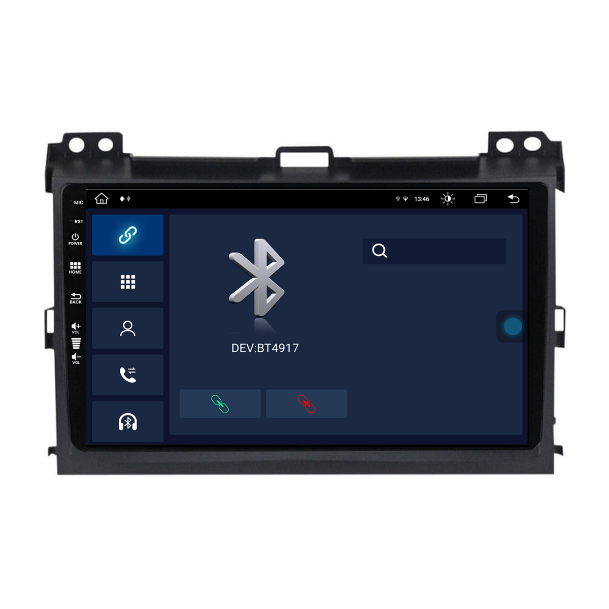 Navigatie Toyota Prado J120 (2002-2010), Android, Z-Octacore / 8GB RAM + 256GB ROM, 9 Inch - AD-BGZ9008+AD-BGRKIT083