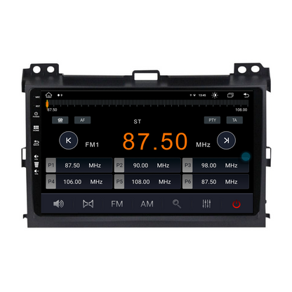 Navigatie Toyota Prado J120 (2002-2010), Android, Z-Octacore / 8GB RAM + 256GB ROM, 9 Inch - AD-BGZ9008+AD-BGRKIT083