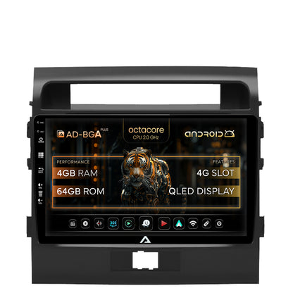 Navigatie Toyota Land Cruiser Prado J150 (2009-2013), Android, A-Octacore / 4GB RAM + 64GB ROM, 9 Inch - AD-BGA9004+AD-BGRKIT070