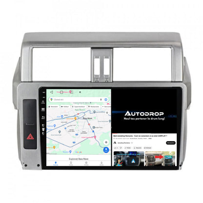 Navigatie Toyota Land Cruiser Prado J150 (2013-2017), Android, E-Octacore / 2GB RAM + 32GB ROM, 10.1 Inch - AD-BGE10002+AD-BGRKIT061