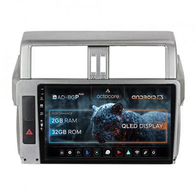 Navigatie Toyota Land Cruiser Prado J150 (2013-2017), Android, P-Octacore / 2GB RAM + 32GB ROM, 10.1 Inch - AD-BGP10002+AD-BGRKIT061