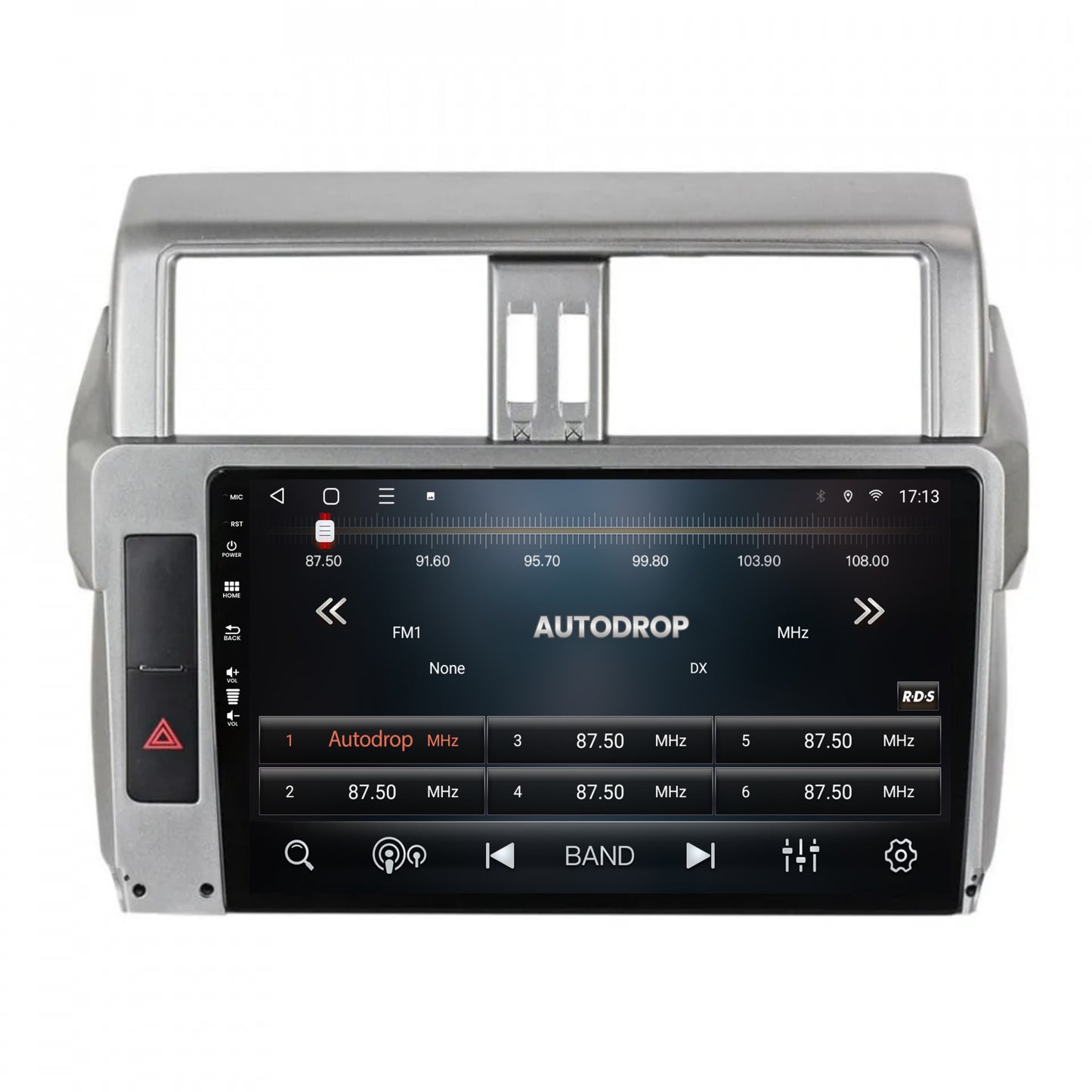 Navigatie Toyota Land Cruiser Prado J150 (2013-2017), Android, A-Octacore / 4GB RAM + 64GB ROM, 10.1 Inch - AD-BGA10004+AD-BGRKIT061