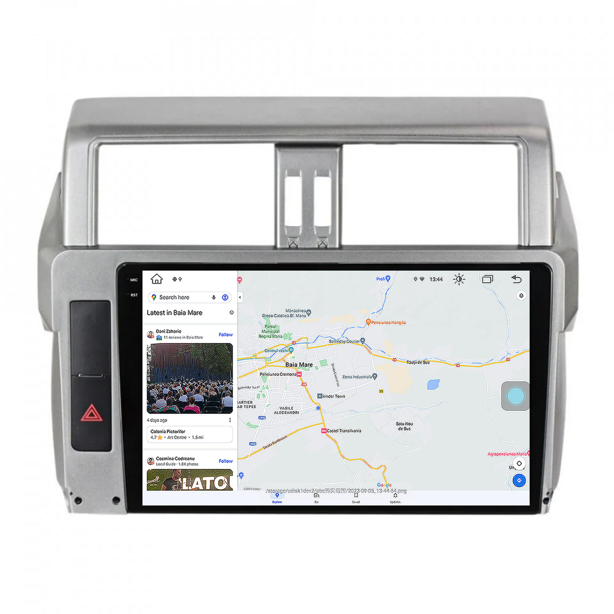 Navigatie Toyota Land Cruiser Prado J150 (2013-2017), Android, X-Octacore / 8GB RAM + 256GB ROM, 9.5 Inch - AD-BGX10008+AD-BGRKIT061