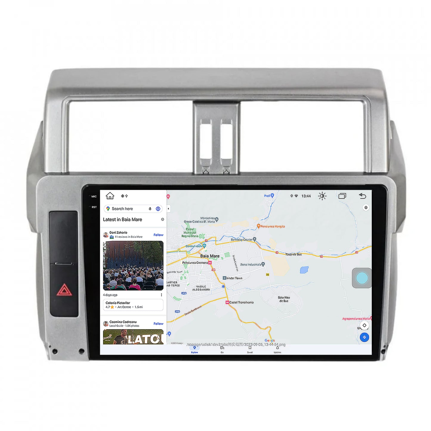 Navigatie Toyota Land Cruiser Prado J150 (2013-2017), Android, X-Octacore / 8GB RAM + 256GB ROM, 9.5 Inch - AD-BGX10008+AD-BGRKIT061