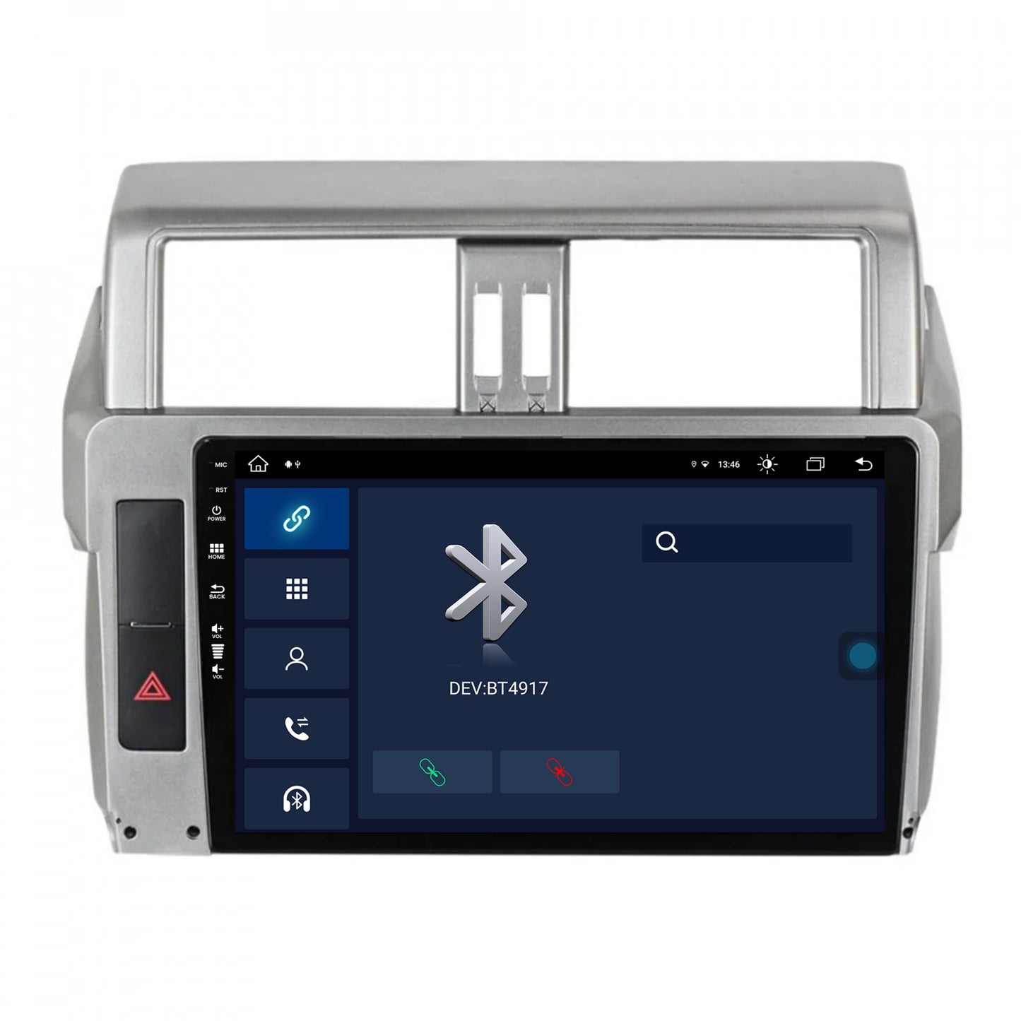 Navigatie Toyota Land Cruiser Prado J150 (2013-2017), Android, Z-Octacore / 8GB RAM + 256GB ROM, 10.1 Inch - AD-BGZ10008+AD-BGRKIT061
