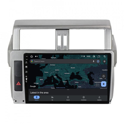 Navigatie Toyota Land Cruiser Prado J150 (2013-2017), Android, Z-Octacore / 8GB RAM + 256GB ROM, 10.1 Inch - AD-BGZ10008+AD-BGRKIT061