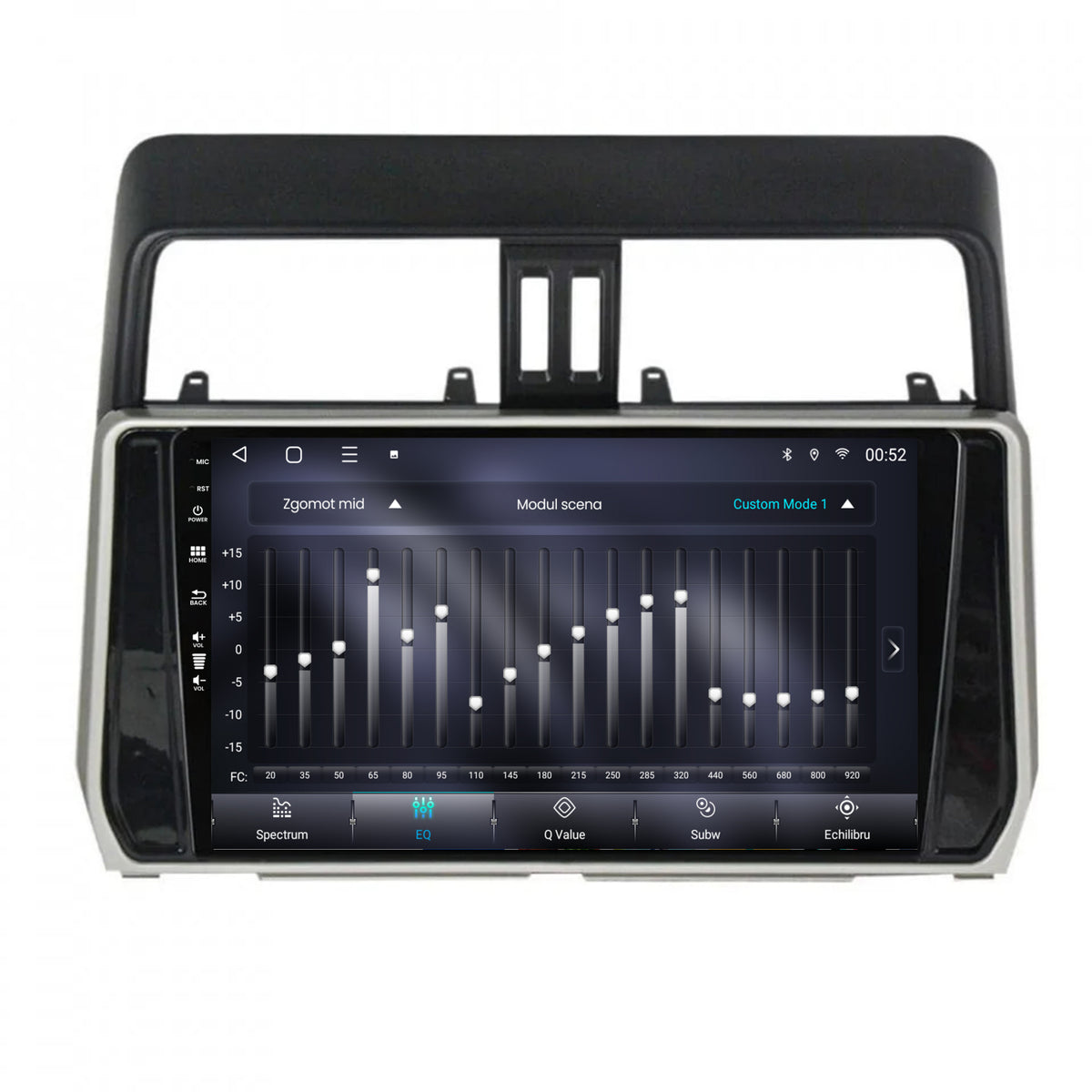 Navigatie Toyota Land Cruiser / Prado J150 (2018+), Android, P-Octacore / 2GB RAM + 32GB ROM, 10.1 Inch - AD-BGP10002+AD-BGRKIT078