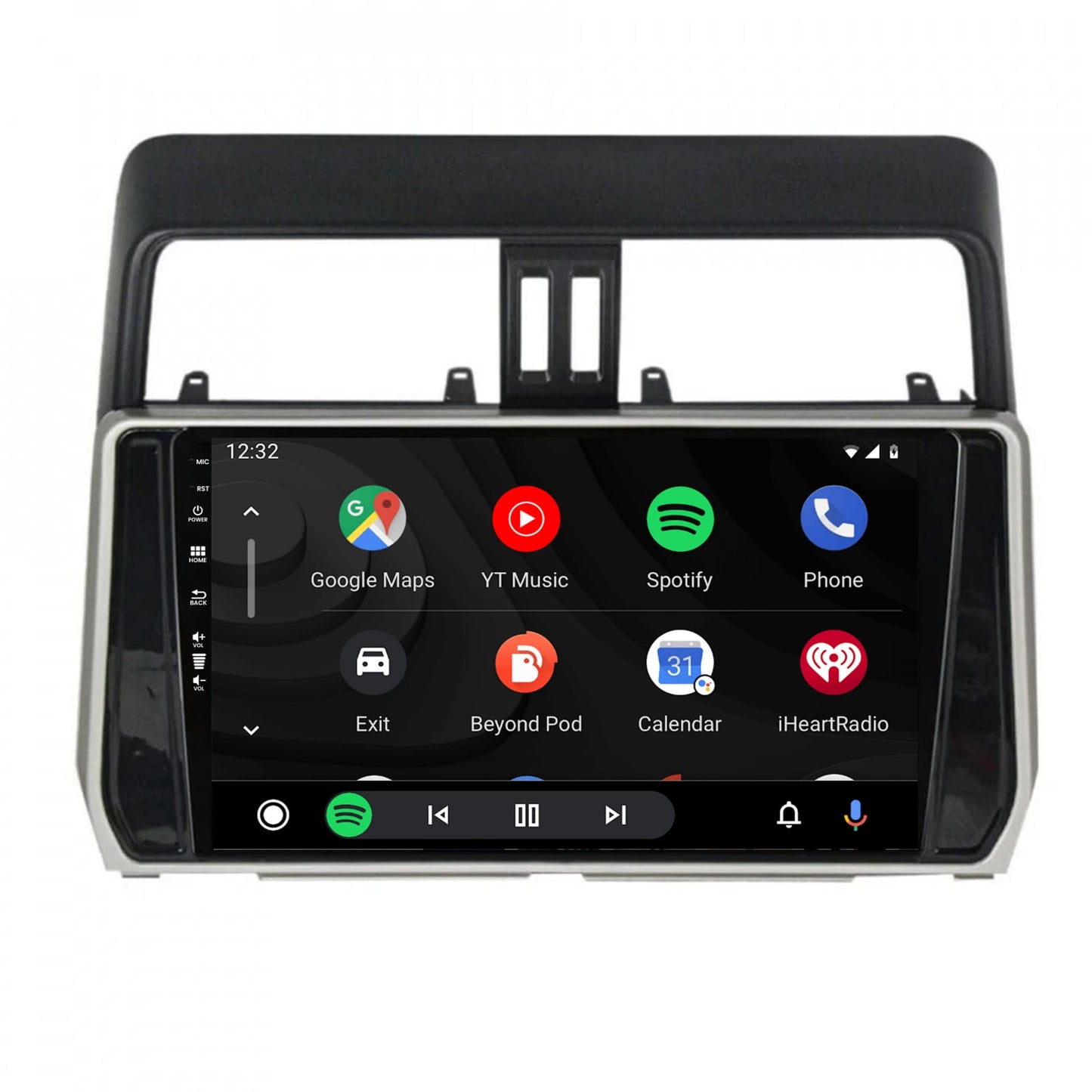 Navigatie Toyota Land Cruiser / Prado J150 (2018+), Android, A-Octacore / 4GB RAM + 64GB ROM, 10.1 Inch - AD-BGA10004+AD-BGRKIT078