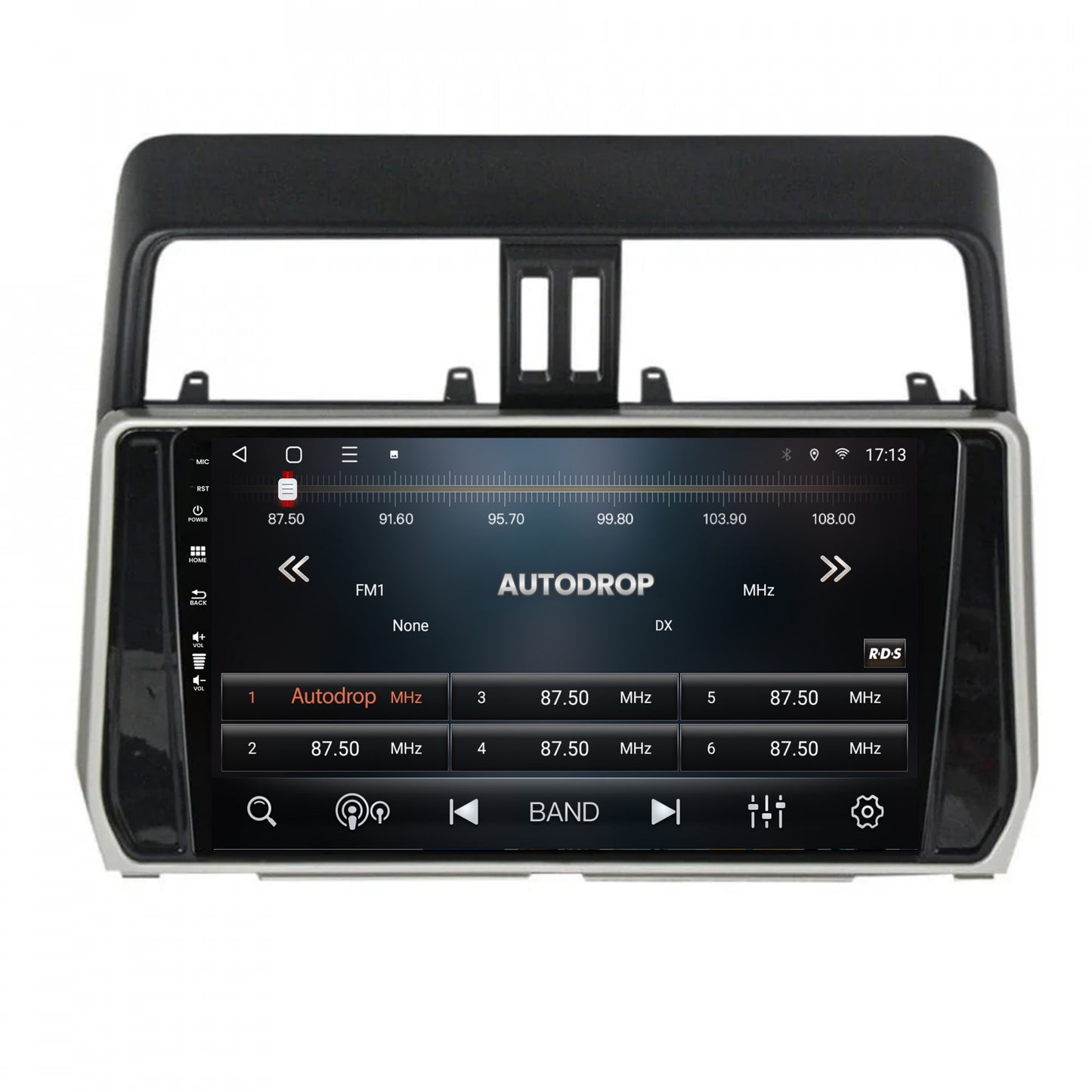 Navigatie Toyota Land Cruiser / Prado J150 (2018+), Android, A-Octacore / 4GB RAM + 64GB ROM, 10.1 Inch - AD-BGA10004+AD-BGRKIT078