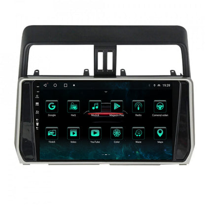 Navigatie Toyota Land Cruiser / Prado J150 (2018+), Android, A-Octacore / 4GB RAM + 64GB ROM, 10.1 Inch - AD-BGA10004+AD-BGRKIT078